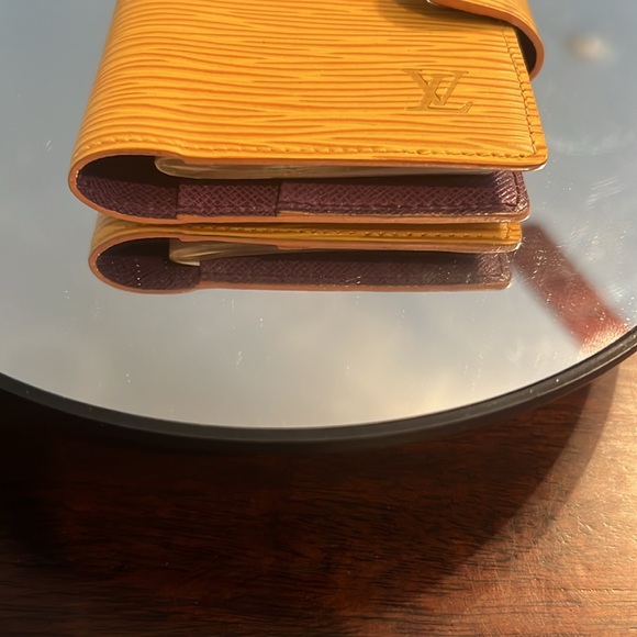 Louis Vuitton Epi Mini Agenda Cover Yellow & Purple - Picture 5 of 13